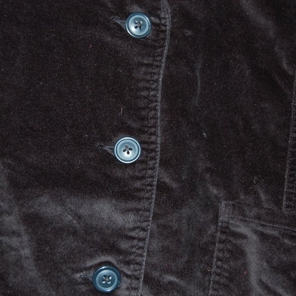 CITY ELEMENTS BY LEE Black Velour Jacket Size XL - Picture 5 of 9